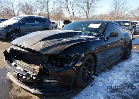 2017 Ford Mustang Gt Premium z USA, uszkodzony, nr VIN 1FA6P8CF6H5276627